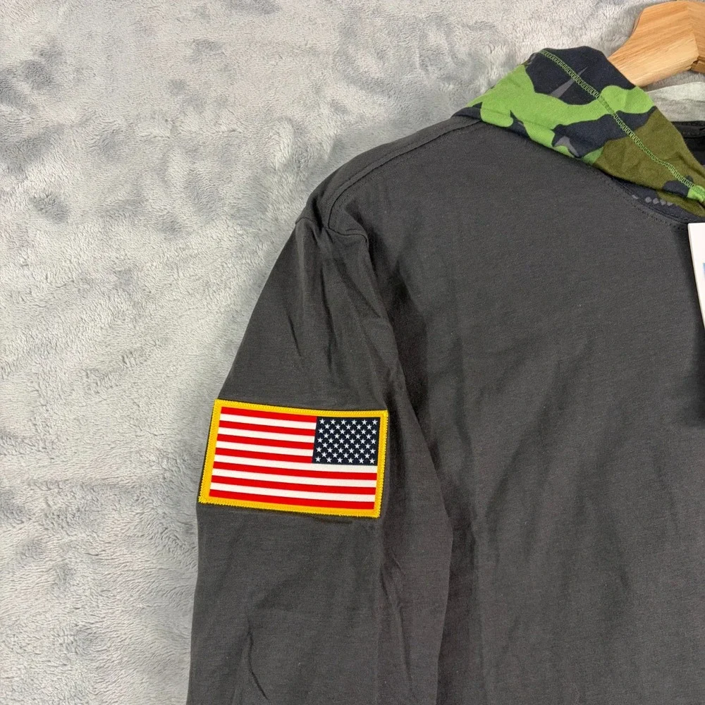 Nike USC Trojans Men's Medium Military Appreciation Light Hoodie Long Sleeve NWT